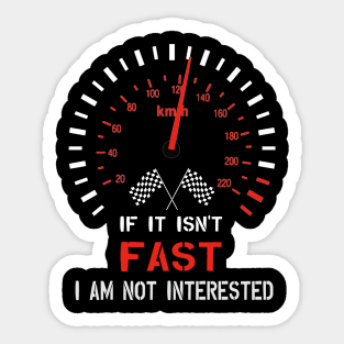 drag racing Sticker